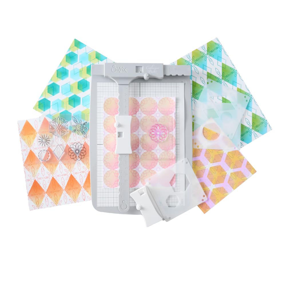 Sizzix Print and Pattern Starter Kit, Stencil & Stamp Tool Accessory — view 3