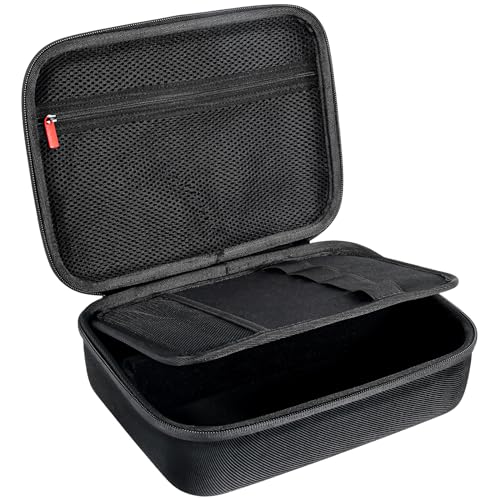 ProCase Sac Rangement pour Tondeuses à Cheveux et Ciseaux Coiffure, Étui Transport pour Outils de Coiffure, Housse Organisateur de Rasoir Portable -Noir
