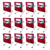 12 Pcs Large Chair Pockets for Classrooms, 20