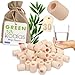 30 PERLES de CERAMIQUE EM® roses naturelles pour purifier et filtrer l’eau. Billes de céramique en argile (tube) pour purification bio. Filtre anti calcaire et chlore spécial Carafe et Fontaine à eau