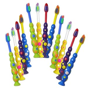 Dental Aesthetics Kinderzahnbürsten KTB_32, Bunt, 32 Stück