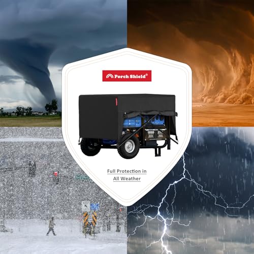 image for Porch Shield Generator Covers Running - Heavy Duty Waterproof Generato