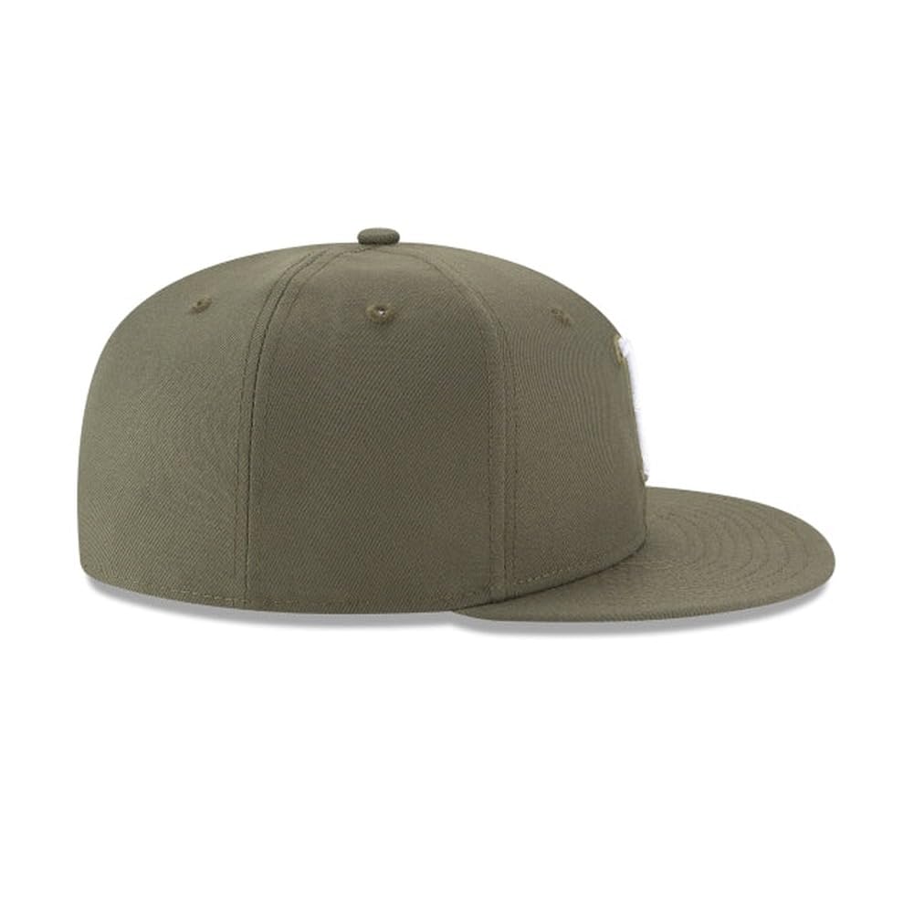New Era MLB 59FIFTY Boston Red Sox Baseballkappe, Olivgrün, Kollektion