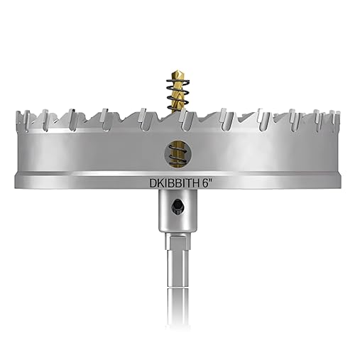 Miniatura 21 de DKIBBITH TCT - Juego de sierra perforadora, paquete de 2 de 9/16" (14mm) cortadores de agujeros de alta resistencia con punta de carburo