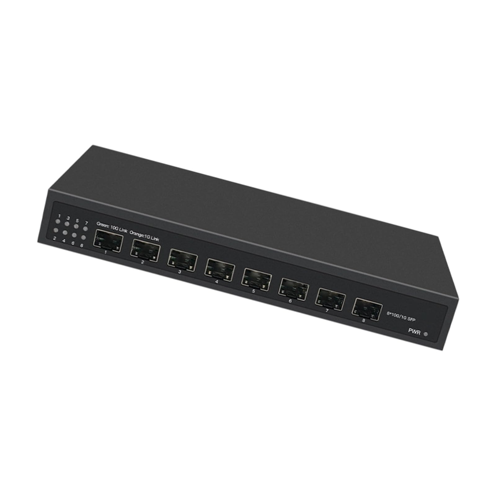 Commutazione di rete in fibra Ethernet non gestita a 8 porte 10Gbps