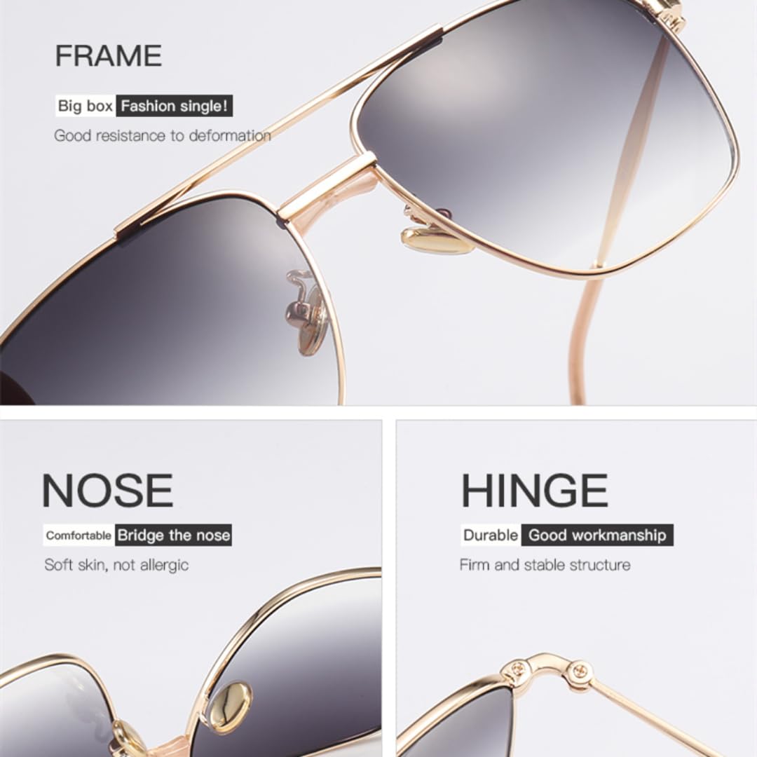 Gafas de sol transfronterizas, gafas de color, fotografía callejera, compras para mujeres