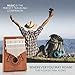 UNOKKI Kalimba 17 Key Thumb Piano, Portable Mahogany Mbira Finger Piano with Instruction, Carrying Bag, Tune Hammer, Holiday Gift for Kids, Light Brown - Musical Instruments for Kids