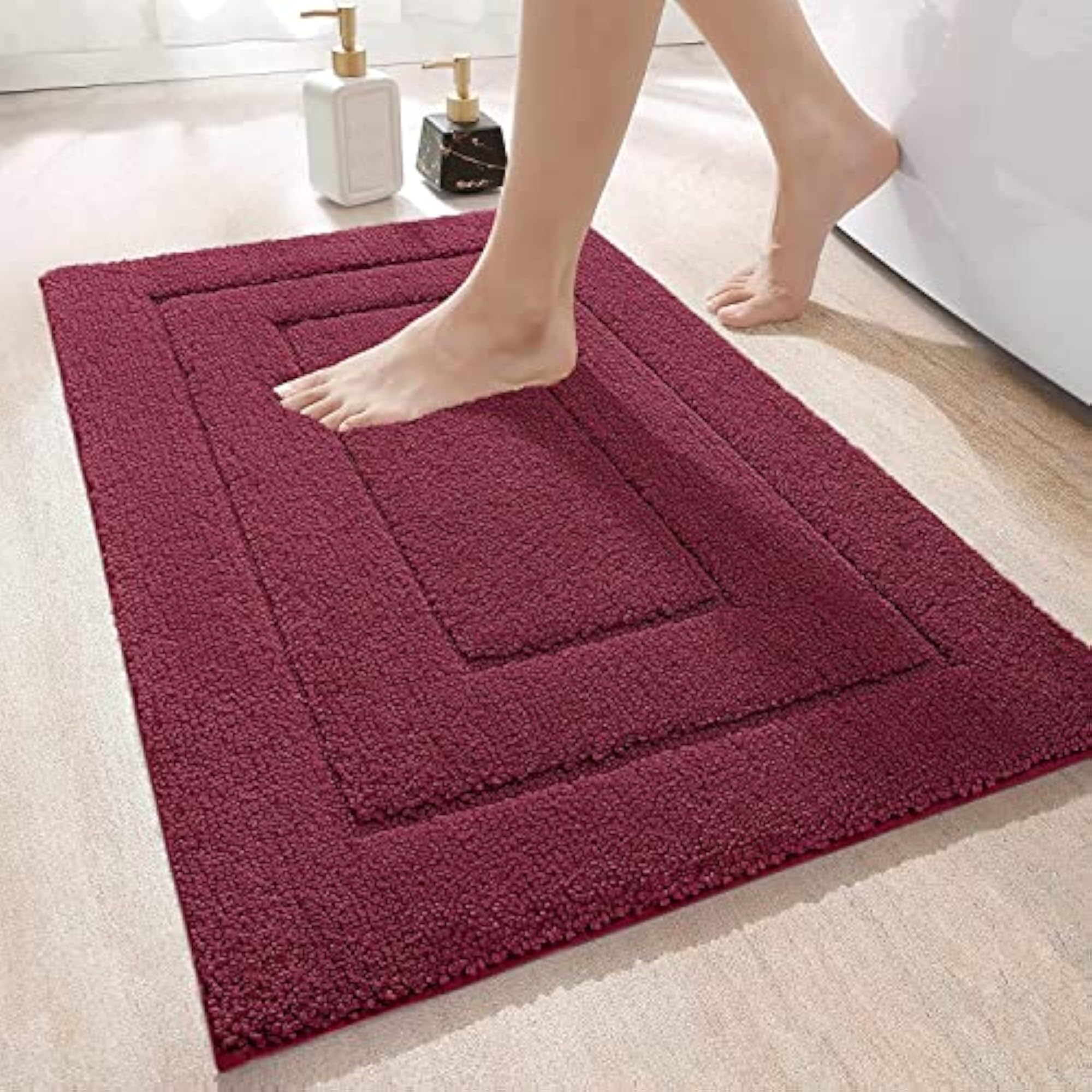 Extra Soft Premium Bath Rug, Non-Slip Comfortable Mat