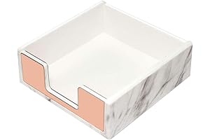 Rose Gold and Marble Desk Accessories