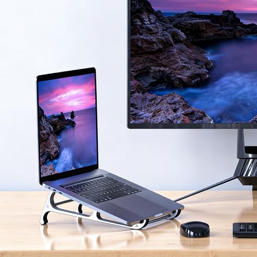 Soporte Vertical para Laptop Plegable de Aluminio miniatura 6