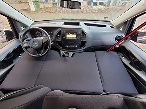 BREMER SITZBEZÜGE Camper-Bett Kinderbett Fahrerhausbett kompatibel mit VW Crafter 2 Man TGE 2017 Wohnmobil zubehör Wohnmobilbett Camping Camper Zubehör