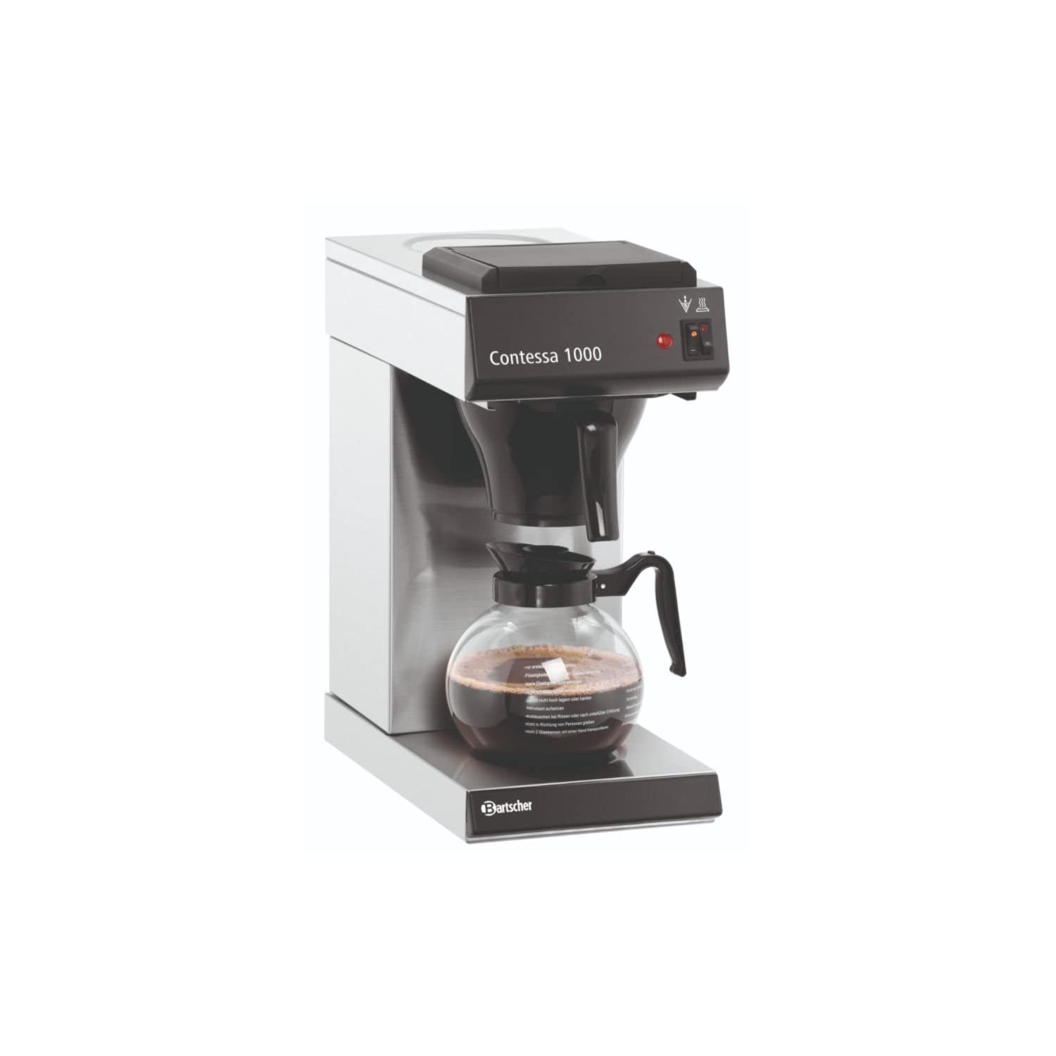 Bartscher - Macchina per caffè professionale, filtro cestello Contessa 1000