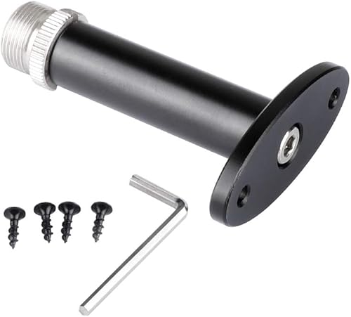 Miniatura 7 de CAMVATE Soporte de montaje en pared con tornillo macho de 5/8"-27 para soporte de micrófono - 1994