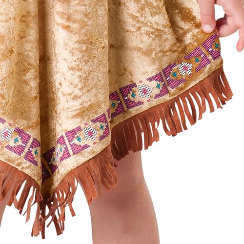 Disfraz de Doncella India para niñas 7-16 años, talla L miniatura 4