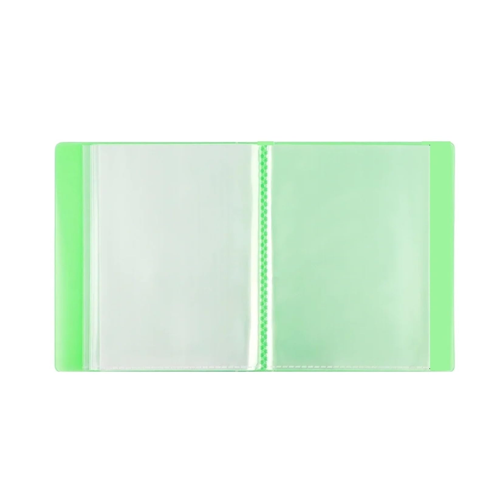 4PCS 40Pockets A6 Folder Book With Plastic Sleeves Für Mappe/Portfolio | Presentation Book For Screen Stencil For Polymer Clay Storage Booklet Stamp(Green)