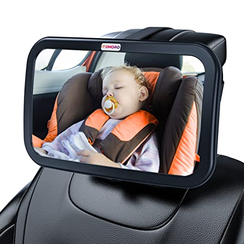 Image of Itomoro Baby Car Camera Mirror,Car Seat Camera With Wide Angle,Secure and Shatterproof,Crash Tested and Certified,Firm Installation Baby Mirror Camera
