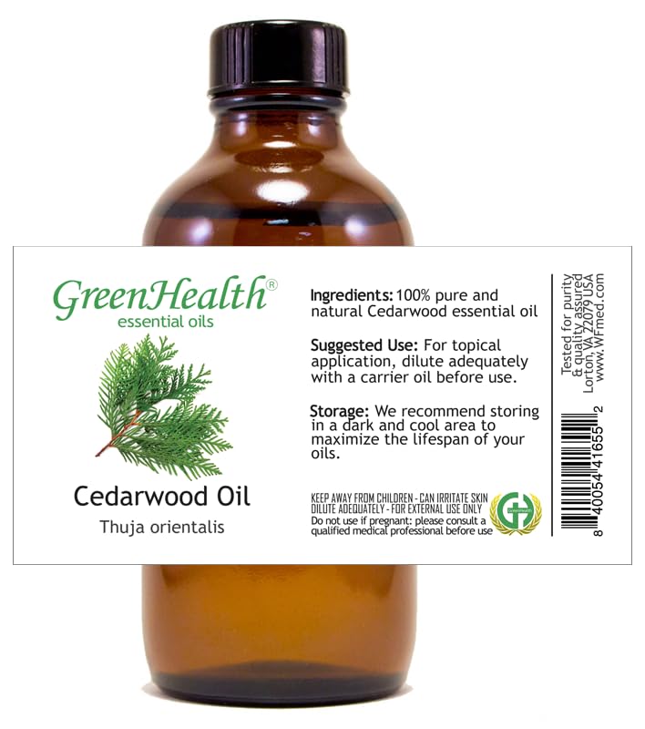 Aceite Esencial de Cedro - 100% Puro - 4 fl oz miniatura 3