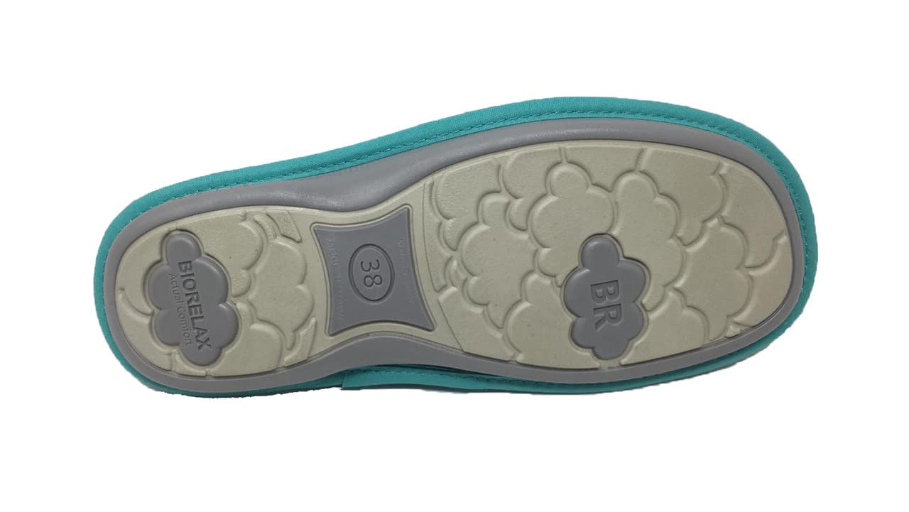 Zapatillas de Estar por casa/Mujer/Niña/Biorelax/Puntera Cerrada/Empeine: Lona/Suela: Goma/Talón Acolchado