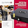 Olympia 6031 CB 770 Plus Geldkassette | Geldkasse abschließbar mit Schlüssel | Handkasse mit Münzzählbrett | Kasse für Bargeld | Geld Kassette aus Stahl | Inkl. GENIE Falschgeldprüfer #2