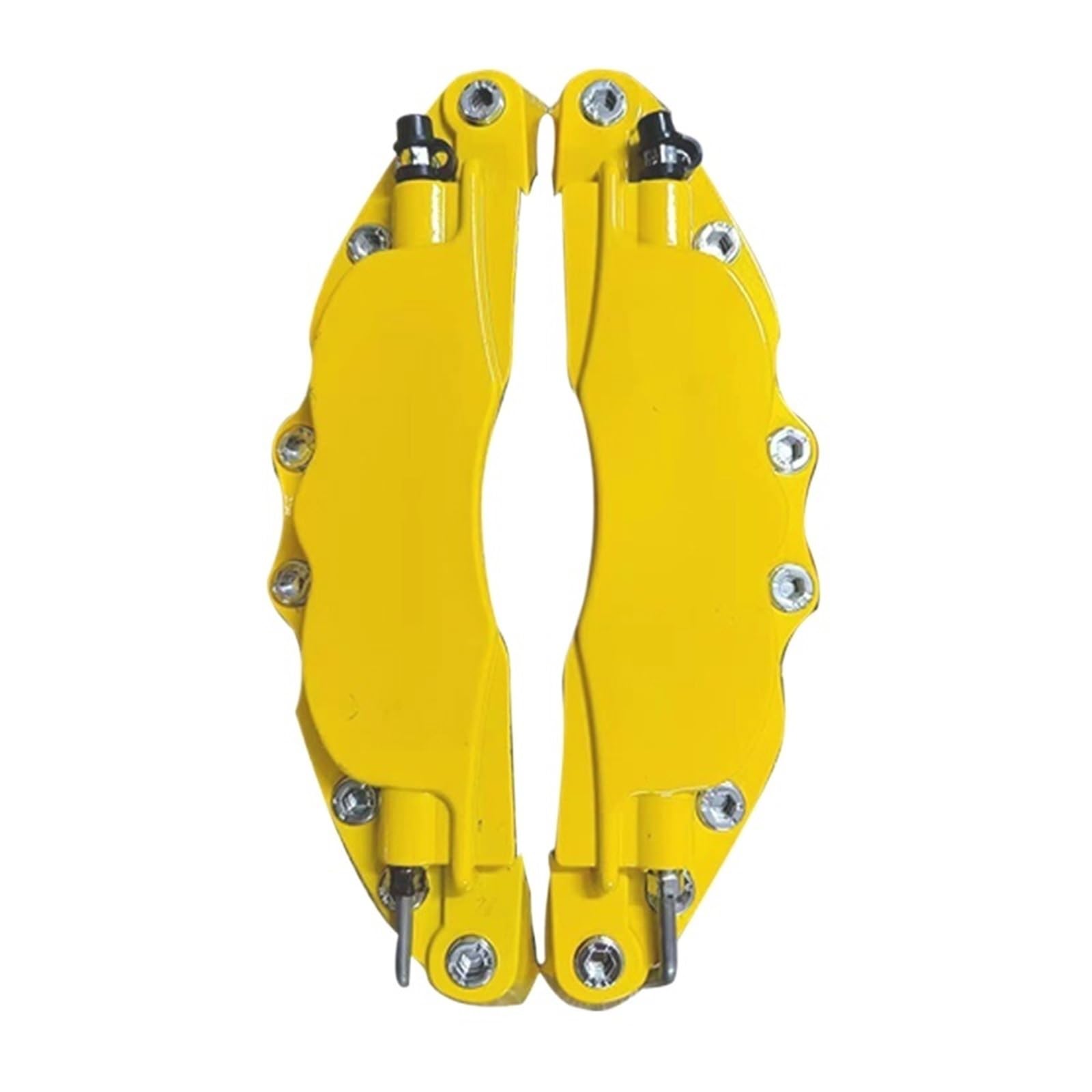 Osłona Zacisku Hamulcowego Z Aluminium Samochodowego Osłona Zacisku Hamulcowego Uniwersalnego Samochodowego Osłona Zacisku Hamulcowego Metalowego Osłony zacisku(Yellow,L)