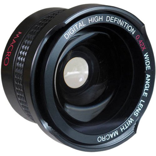 Wide Angle Lens 37mm Attaches to Any iOgrapher Filmmaking Case or 37mm Mount for High Definition Video Recording - Includes HD Macro Attachment