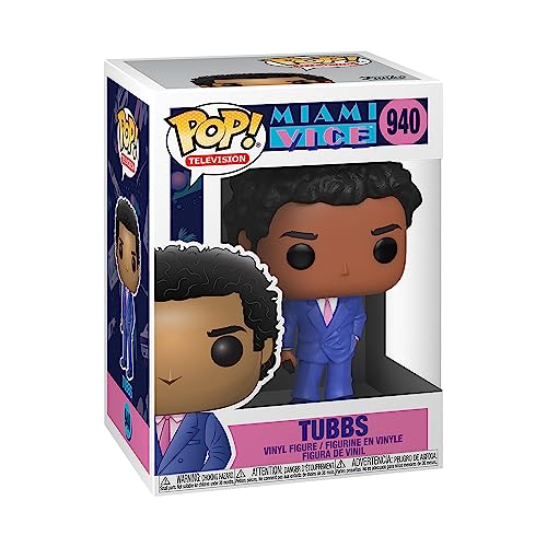 Funko Pop! Tv: Miami Vice - Ricardo Tubbs - Figura In Vinile Da Collezione - Idea Regalo - Merchandising Ufficiale - Giocattoli Per Bambini E Adulti -