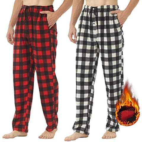 YUSHOW Ultra Soft Fleece Pyjama Bottoms Cover