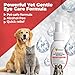 Veterra Dog and Cat Wound Care Spray for Dogs & Cats – Vet Recommended Skin Cleansing Spray, Helps Clean Minor Cuts & Scratches, Supports Skin Hygiene, Gentle No-Sting Formula - 3.38 Oz 100 Ml