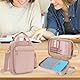 Teamoy Multifunktionale Aufbewahrungstasche für Journalzubehör, Notizbuchhalter mit abnehmbaren Stiftfächern, Journal Travel Organizer für B5-Notizbücher, Planer, Stifte, Journalzubehör, Rosa