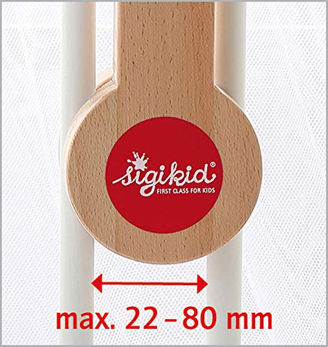 SIGIKID 49002 houten rek voor mobiele natuur, ophanging voor meisjes en jongens, mobiele houder aanbevolen vanaf de… - Afbeelding 4