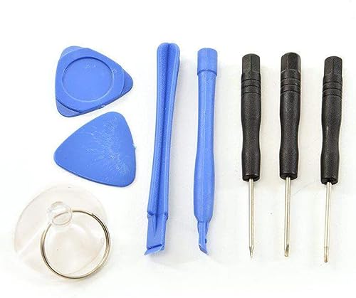 Miniatura 4 de 8 en 1 herramienta de reparación profesional de teléfonos celulares Destornillador de ventosa Herramienta de apertura de palanca Kit de herramientas