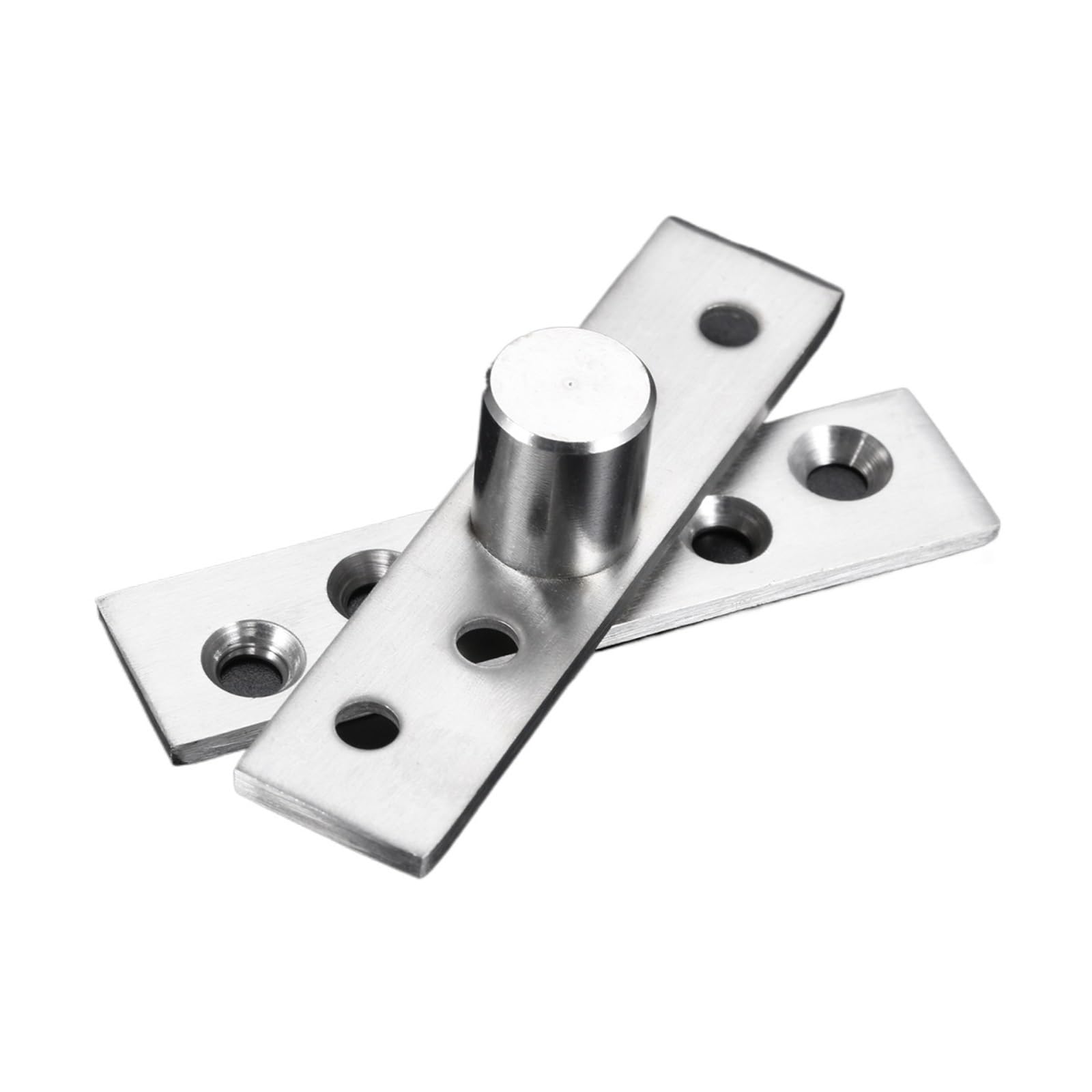Itwaewzjsd M 360 Degree Rotating Door Pivot Hinge Up And Down Location Shaft Hidden Doors 73/95M Silver 1Pcs