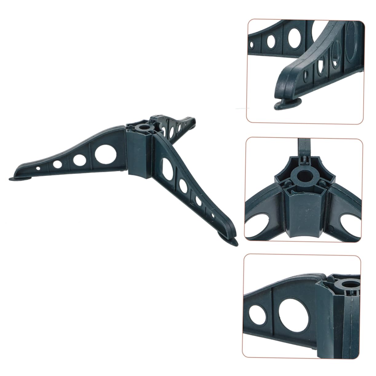 RORPOIR 4pcs Christmas Tree Base Holder Stand for Artificial Xmas Trees Stable Support Bracket for Indoor Outdoor Holiday Decor