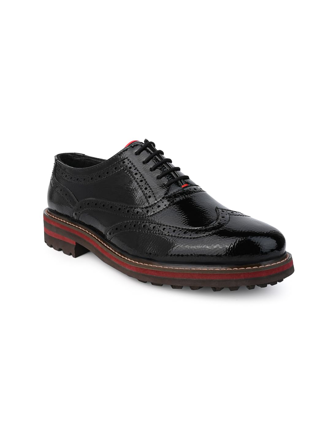 ALBERTO TORRESI Class up Your Style with Our Synthetic Formal Brogues Shoes for Men - Lace-up Closure, Perfect for Office & Occasions - Black - 11 UK/India (B0CNT8YZWD) Amazon Price History, Amazon Price Tracker