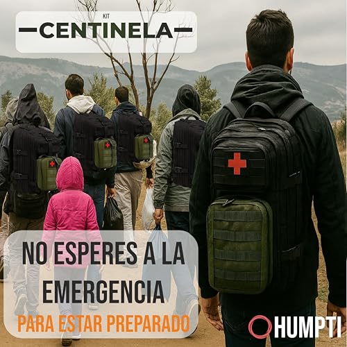 Kit de Supervivencia Completo UE 2026, Mochila Supervivencia 72 Horas Equipada con Camping Gas Portatil, Kit Supervivencia Catastrofe, Botiquín Táctico con Radio Sola, Alicates, Tijeras y Silbato - imagen 7