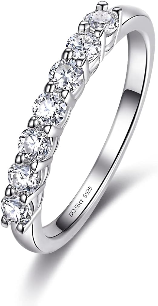Amazon | [Takeda Jewelry] エレガントハーフエタニティリング 7