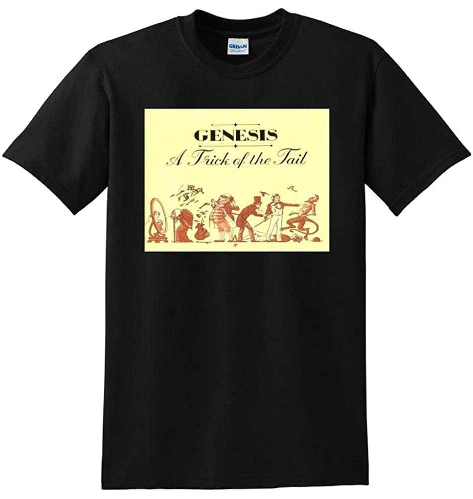 titian Genesis T Shirt A Trick of The Tail Vinyl Cd BlackXL Black L
