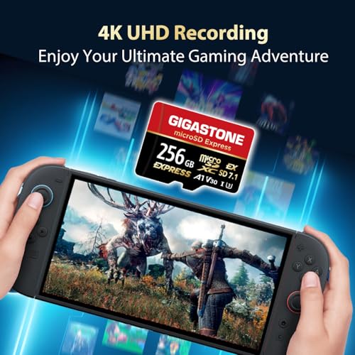 GIGASTONE 256GB マイクロSD Express 804272777512サムネイル4