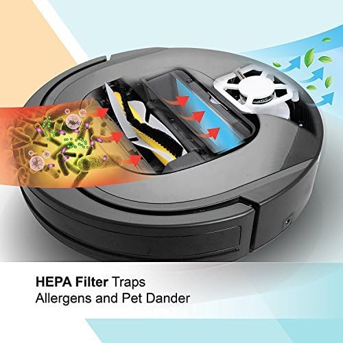 Rollibot Replacement HEPA Filter for The BL800 Robotic Vacuum Genius