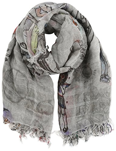 [ファリエロ サルティ] ストールNEWLOVE 155×170 I15-2126-NEWLOVE 39065GREY 155×170