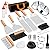 21Pcs Griddle Accessories Kit, Leonyo BBQ Flat Top Grill Accessories, Outdoor Camping Stainless Steel Metal Spatula Tools Set with 12" Melting Dome, Bacon Press, Burger Patty Maker, Meat Tenderizer