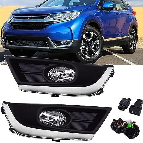 Fog Lights compatible for Honda CRV 2017 2018 2019 CRV