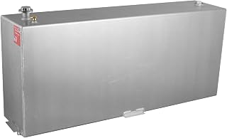 RDS 72118 90-Gallon Vertical Transfer Fuel Tank - Rust-Resistant Aluminum, 60x14x26" for Trucks & Auxiliary Fueling