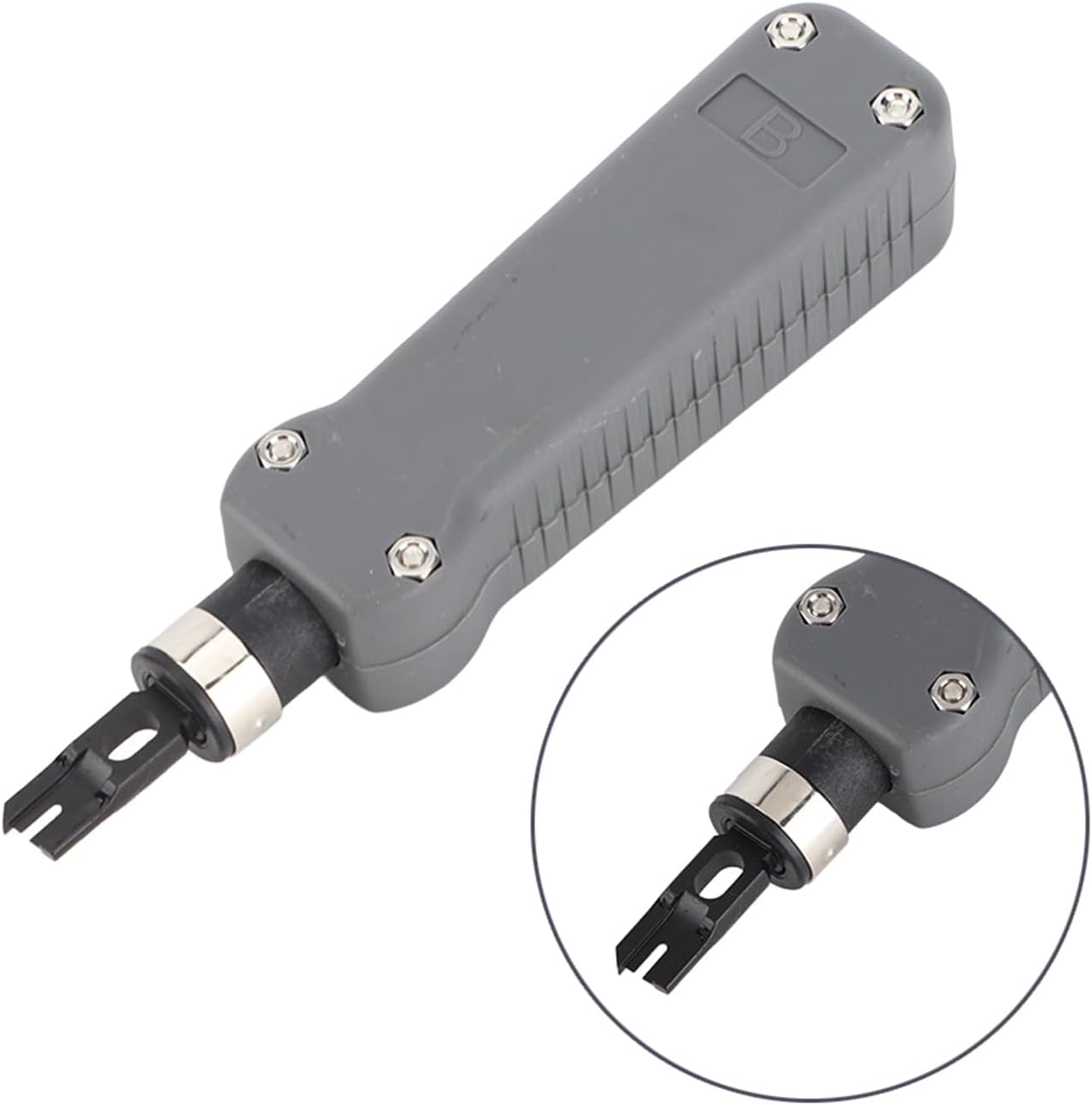 Punch Down Tool, Punch Down Tool Network Cable Wire Cutter Tools 110/88 For Seating Wire Into Terminal,with antiskid function
