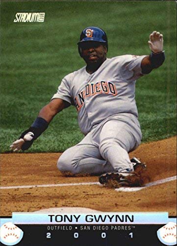 Amazon.com: 2001 Stadium Club #15 Tony Gwynn MLB Baseball Trading