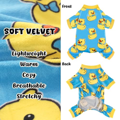 Pijama para perro suave y liviano en talla S miniatura 4