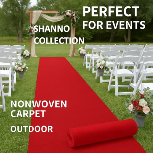 Image of Solid Non Woven Carpet Microfiber Size 8 x 40 - Feet