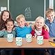 LOHAME 12 STK Windlicht Tischdeko Einschulung Junge Endlich Schulkind Deko Jungen Schulanfang Tisch Deko Dino Einschulungsdeko mit ABC Zuckertüte Dinosaurier Geeignet für Teelichter Order Kerzen