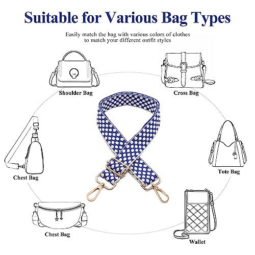 Image of Long Keeper Wide Purse Strap - Adjustable Shoulder Strap Crossbody Handbag Replacement Bag Strap Guitar Straps