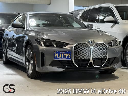 Image of CravenSpeed Platypus License Plate Mount Compatible with BMW 4 Series /i4 /X4 | 2020-2026 | No Drilling | Installs in Seconds | Made of Stainless Steel & Aluminum | Made in USA
